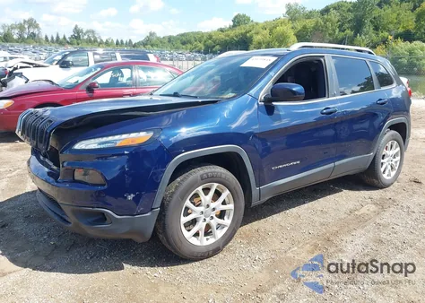 2015 Jeep Cherokee Latitude из США, поврежденный, VIN 1C4PJMCS1FW513909
